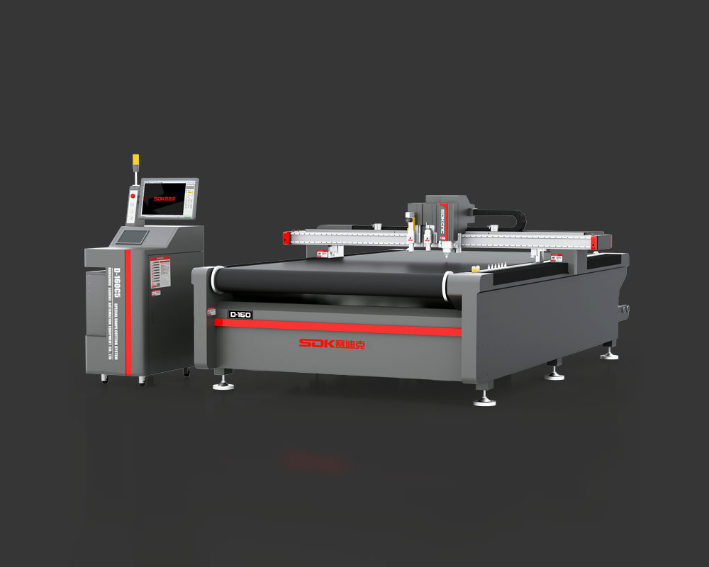D-160C5 導(dǎo)帶式多功能雕刻裁切機(jī)